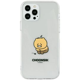 [S2B] Kakao Friends CHOONSIK Clear Reinforcement Case-Smartphone Bumper Camera Guard iPhone Galaxy Case-Made in Korea